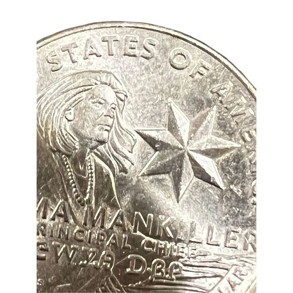 2022 P Wilma Mankiller US Quarter. First Female Cherokee Chief - Picture 3 of 6